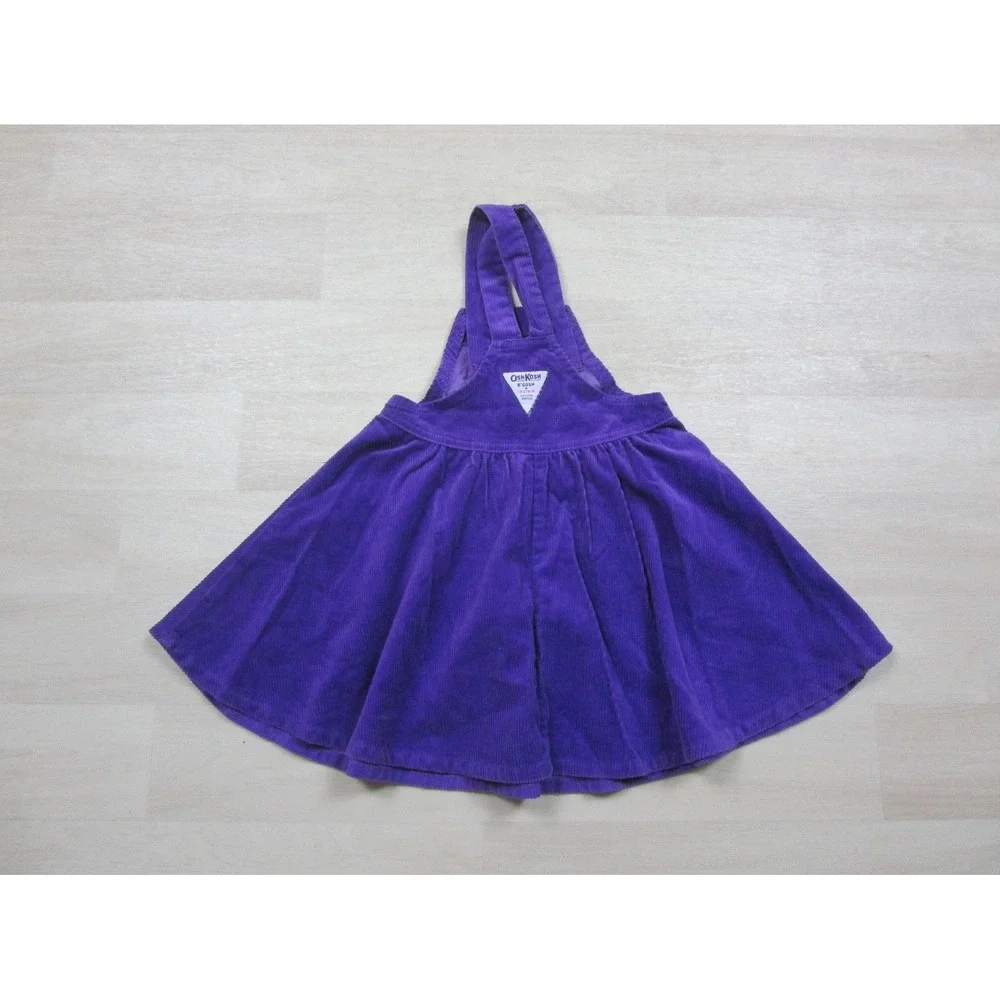 OSH KOSH B'GOSH Vestbak Toddler Vintage Made USA‎ Cotton Overalls Size 4T Romper
